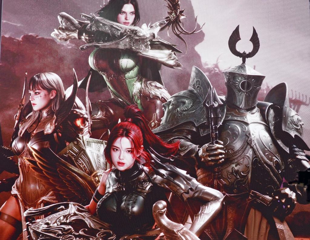 韩国黑暗奇幻四人合作动作游戏《EVILBANE》展示