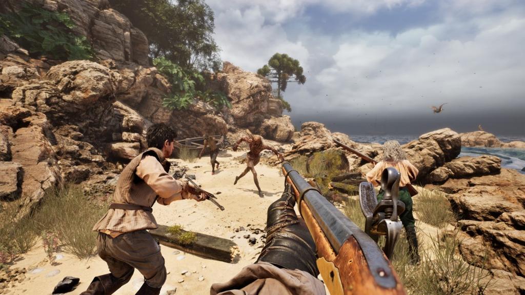 四人合作新游《土丘：克苏鲁凶兆》实机预告