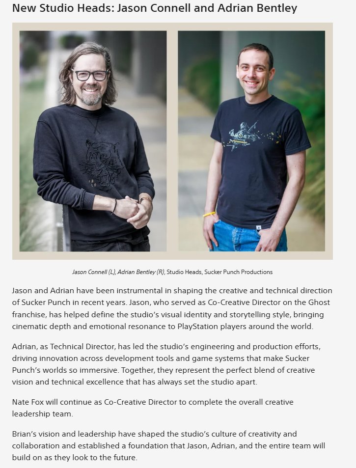 《羊蹄山之魂》开发商CEO兼联合创始人将于年底卸任