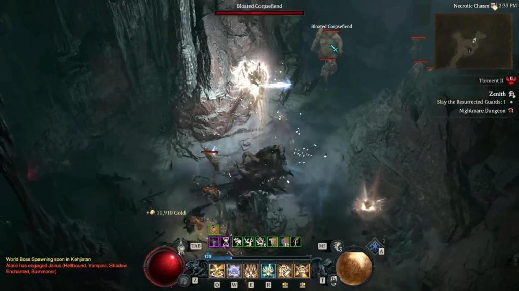 《暗黑破坏神4》圣骑士实机演示 威风凛凛很强力