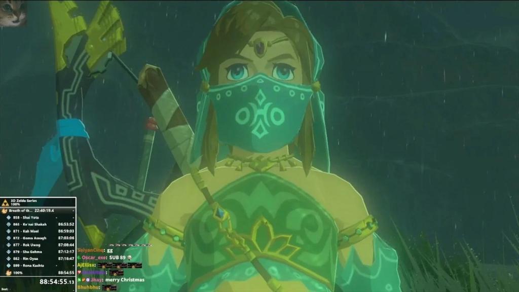 《塞尔达》3D版7部100%RTA神玩出现 总耗时约90个小时