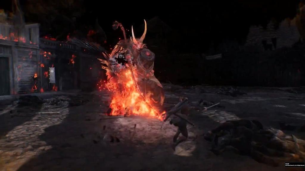 《仁王3》新实机 主角大战妖怪化Boss山县昌景