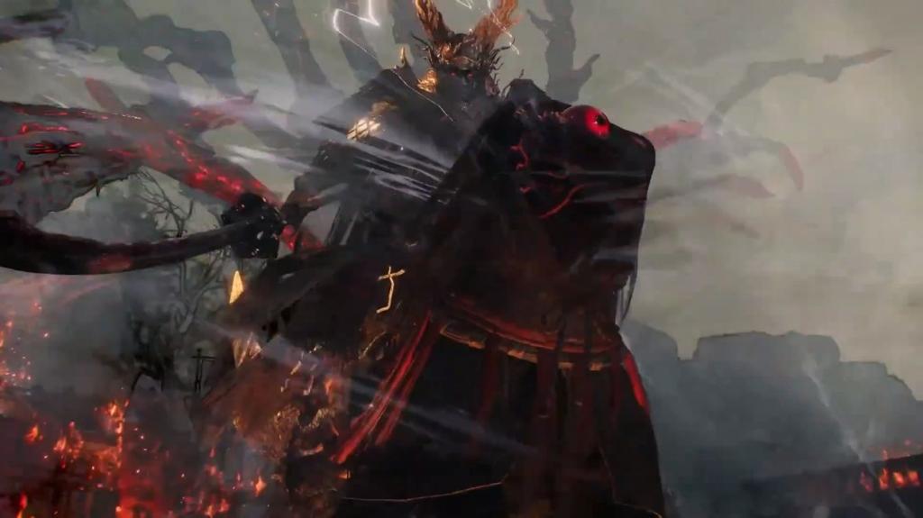 《仁王3》新实机 主角大战妖怪化Boss山县昌景