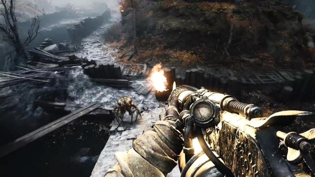 《猎杀：对决1896》火焰步枪宣传片 威力强大