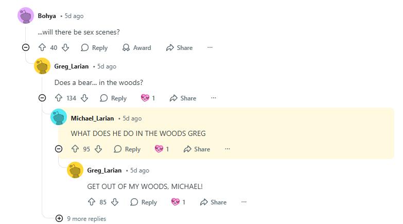 搞黄色是传统！拉瑞安间接确认《神界》将包含成人内容