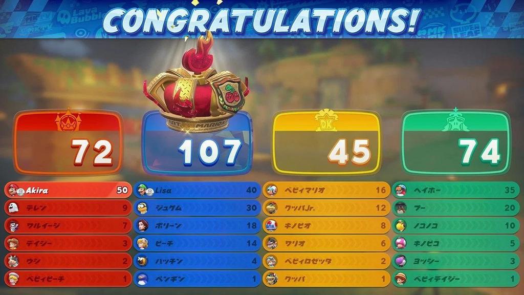 《马里奥赛车：世界》最新更新上线 幸存模式团队混战加入