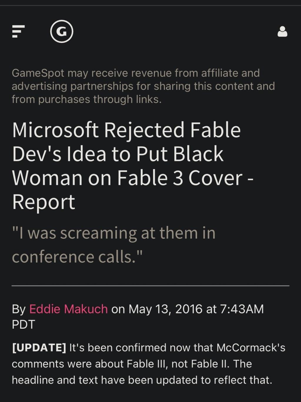 微软2010年曾拒绝《神鬼寓言3》封面是黑人女性：白人男性才卖得好
