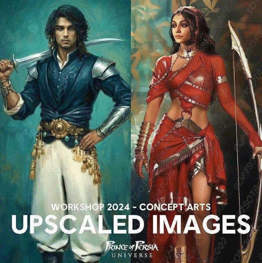 《波斯王子：时之砂》重制版王子和公主新形象泄露 咖喱味很足