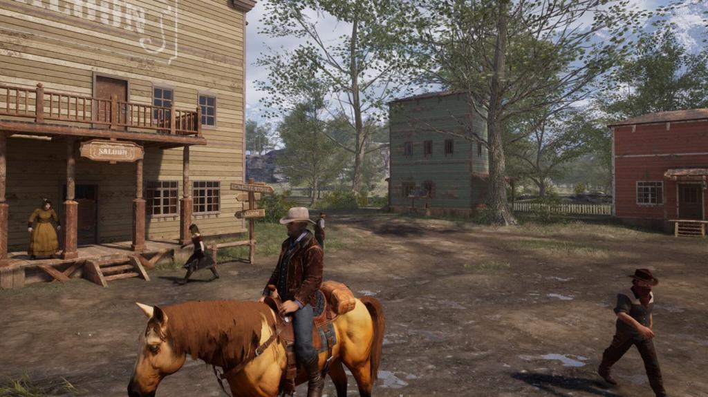 西部题材开放世界生存建造冒险游戏《边境传奇》公布