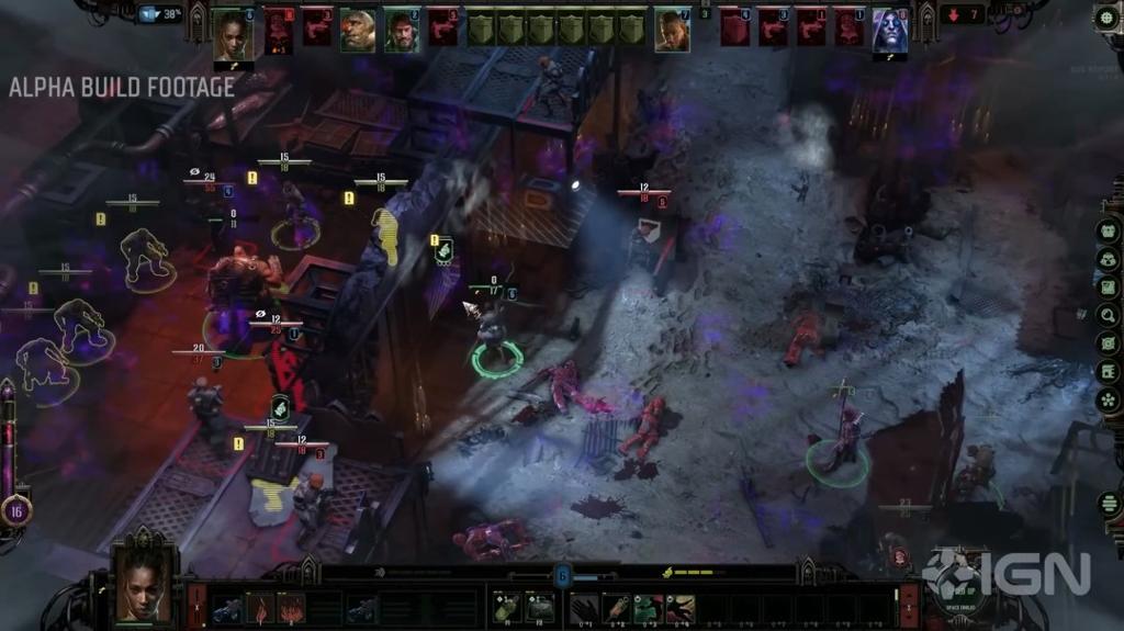 《战锤40K：黑暗异端》Alpha版实机宣传片公开