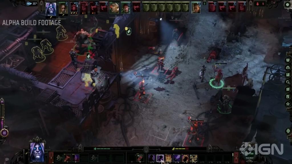 《战锤40K：黑暗异端》Alpha版实机宣传片公开