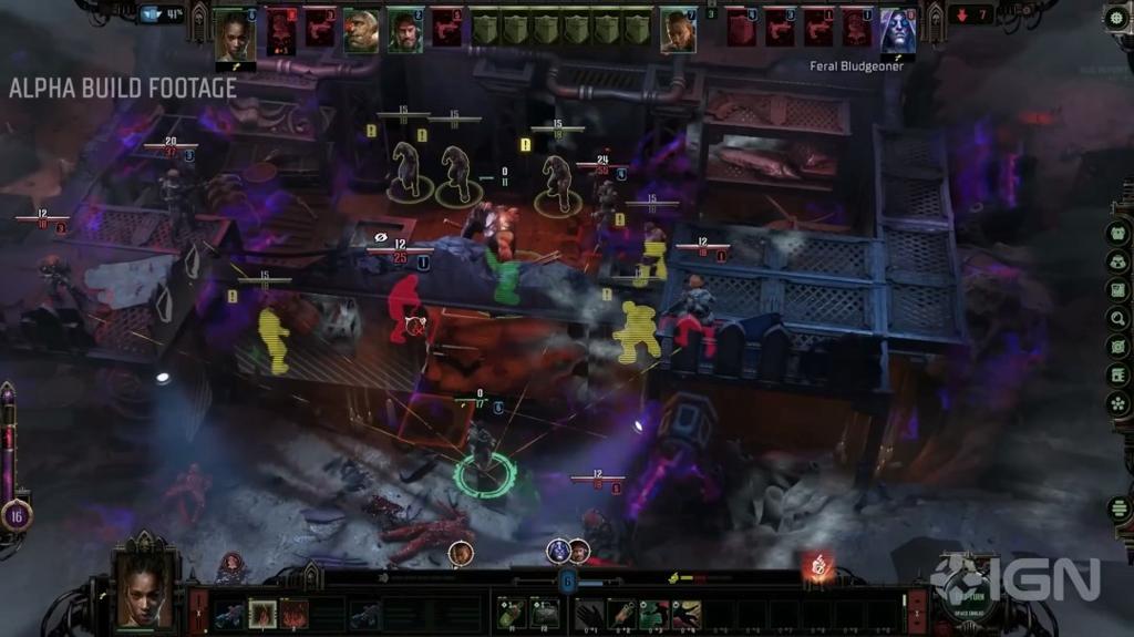 《战锤40K：黑暗异端》Alpha版实机宣传片公开