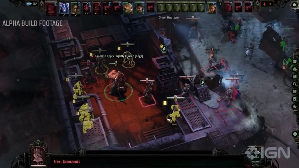 《战锤40K：黑暗异端》Alpha版实机宣传片公开