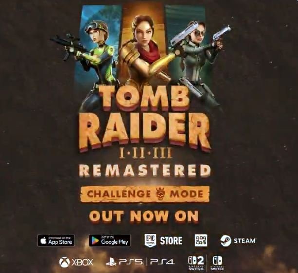 《古墓丽影123重制版》登陆Switch2与移动平台 重大更新上线