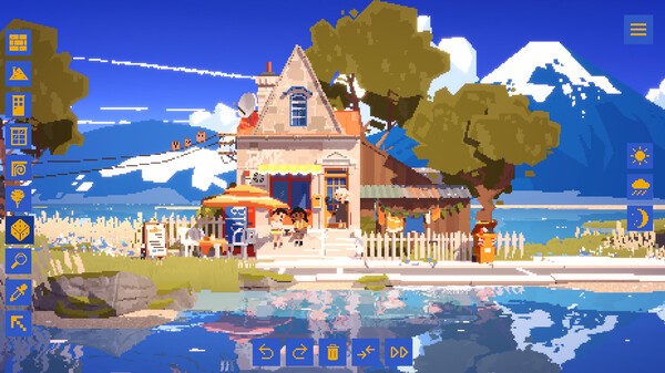 《SUMMERHOUSE》登陆Steam 小清新沙盒建设