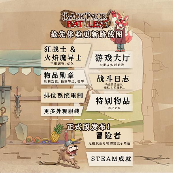 自走棋游戏《背包乱斗》发售两天销量破10万 Steam好评如潮