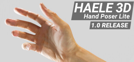 《HAELE 3D》登陆Steam 专业手部造型设计模拟器