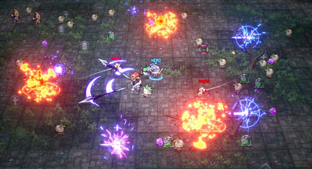 逆弹幕射击游戏《Seed of Heroes》Steam页面 2024年9月发售