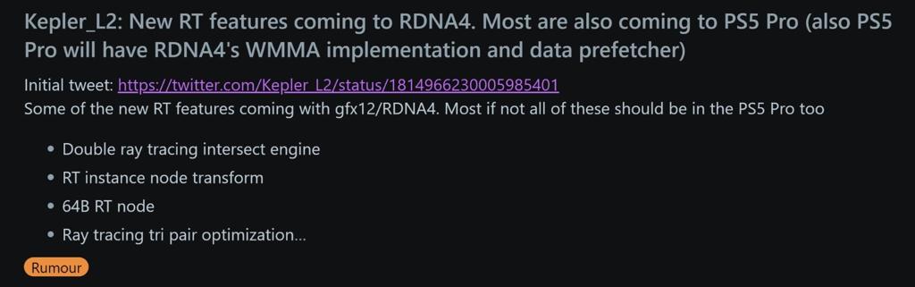 PS5 Pro出现在《无人深空》更新文件中 采用RDNA4架构