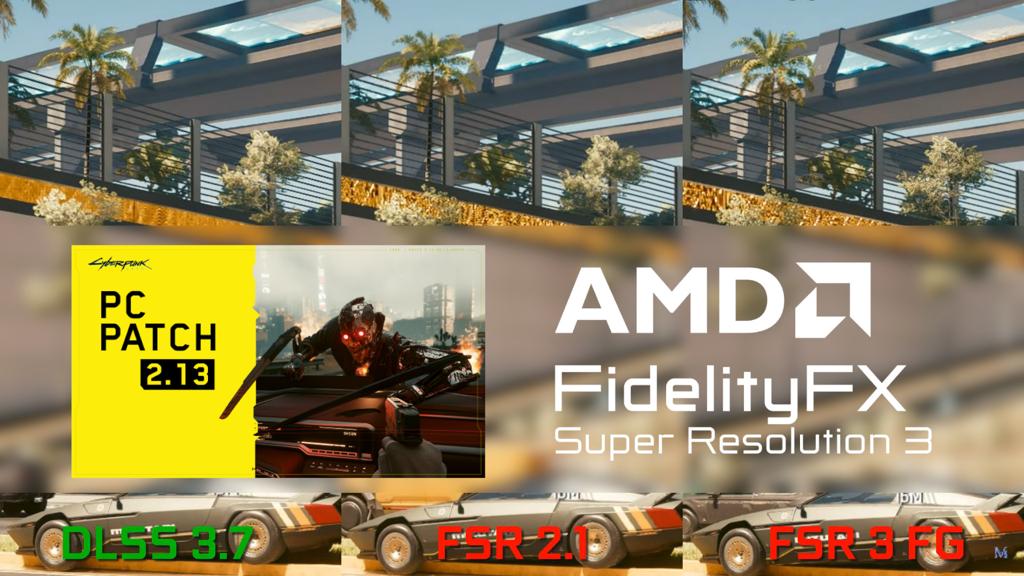 《赛博朋克2077》AMD FSR 3测试 整体令人失望