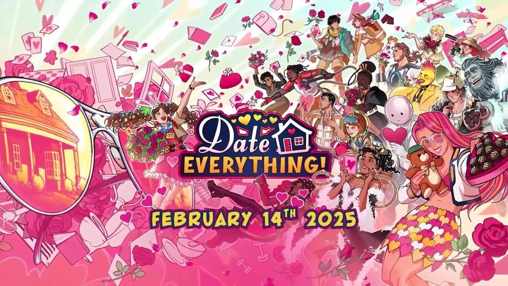 约会模拟器《Date Everything!》发售日预告 情人节发售