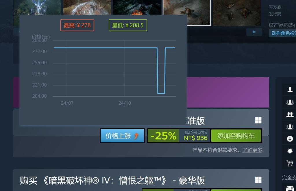 Steam冬季特卖开启 《黑神话》价格依旧坚挺