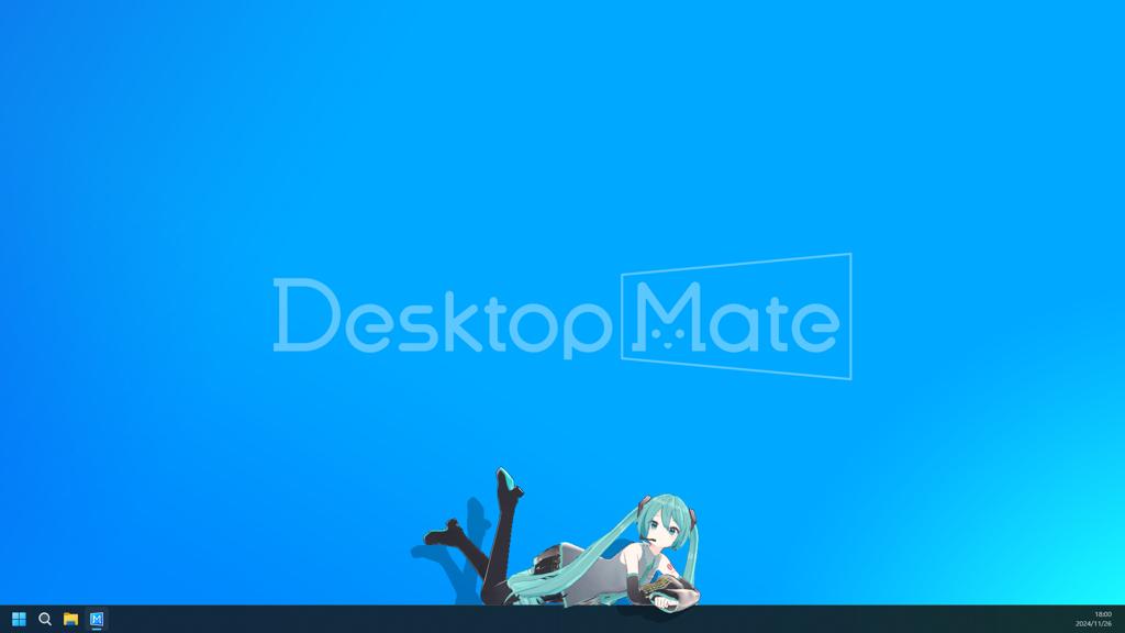 免费虚拟桌面宠物游戏《桌面伴侣》上线Steam 首个DLC“初音未来”公布