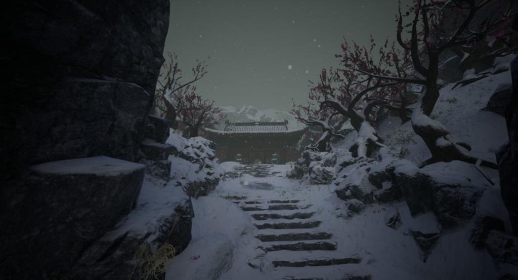 3D古风悬疑探索游戏《火起雪中寺》Steam页面 年内发售