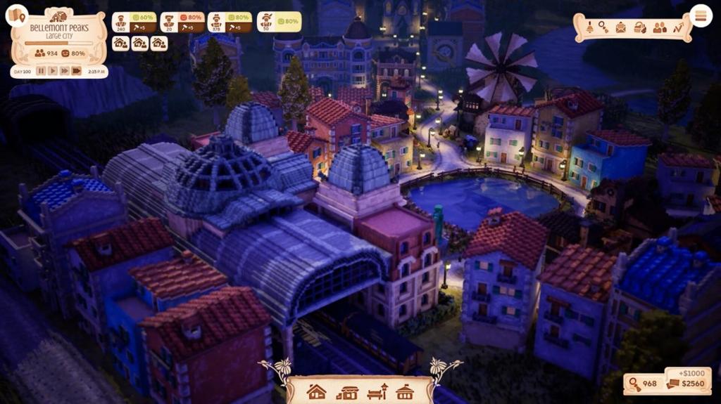 体素风格城市建设游戏《Town To City》Steam页面开放 发售日待定