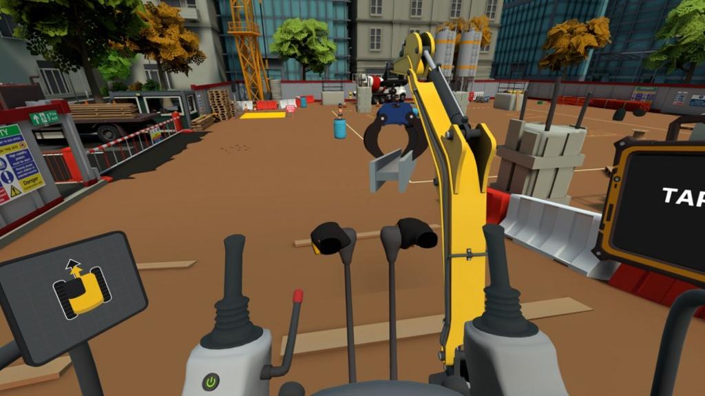 VR挖掘机模拟游戏《DIG VR》Steam页面 3月20日发售