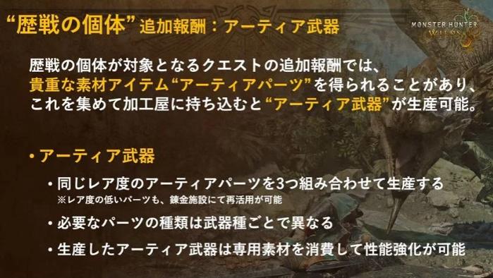 《怪物猎人：荒野》公布新武器机能 高级阿迪亚武器登场