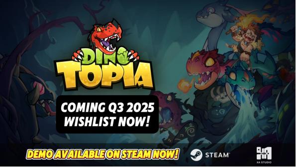 全新沙盒Roguelike冒险之旅《Dino Topia》试玩版于 Steam 上线！