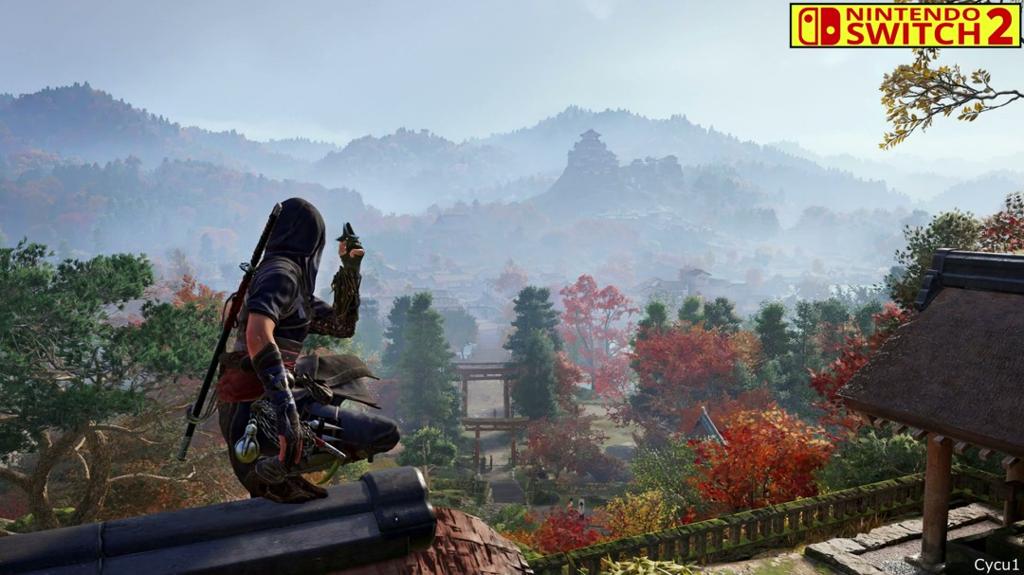 《刺客信条：影》PS5 Pro和Switch 2画面对比