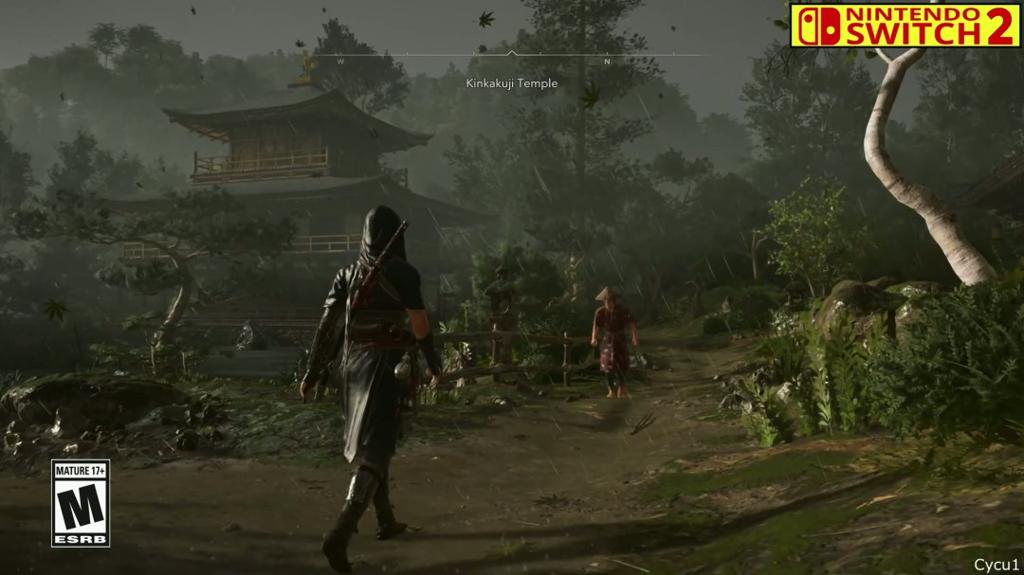 《刺客信条：影》PS5 Pro和Switch 2画面对比