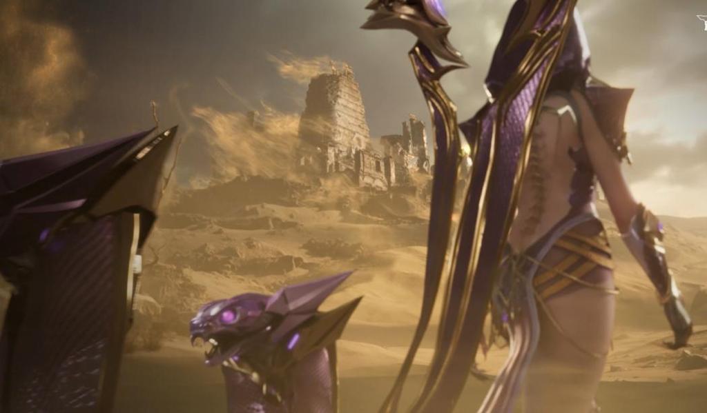 这脚太带派了！《逆战：未来》精绝女王角色实机展示