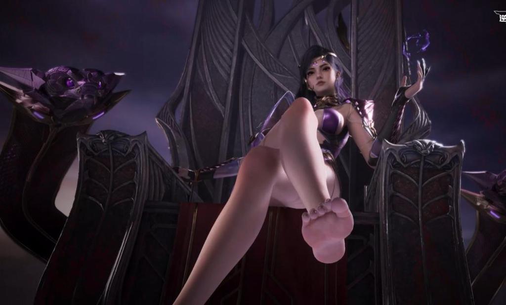 这脚太带派了！《逆战：未来》精绝女王角色实机展示