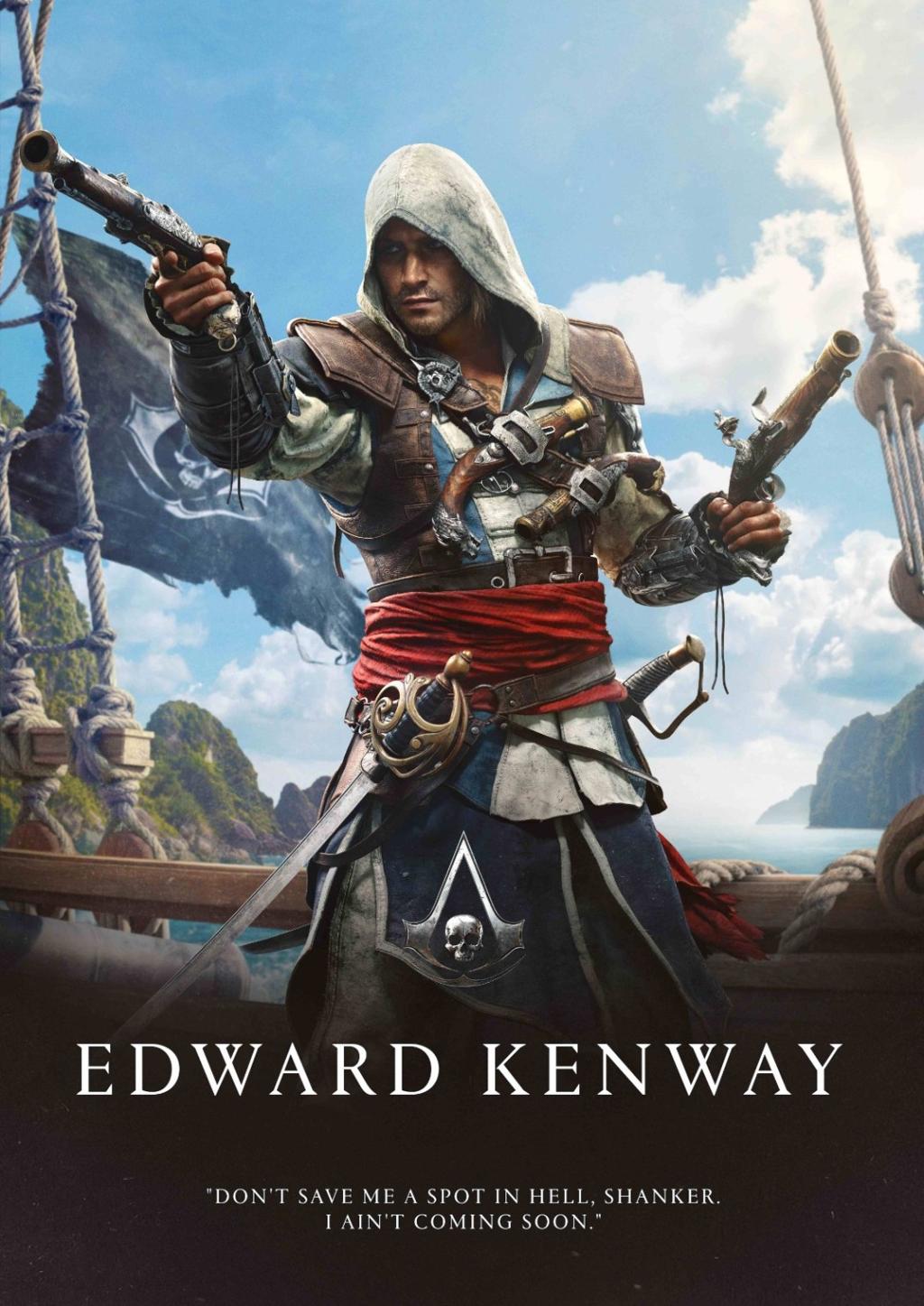 《刺客信条：黑旗 记忆重置》人物立绘公布＆开发者访谈！