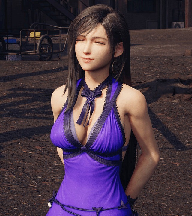 《最终幻想7》手游活动蒂法被加布料 玩家大呼失望