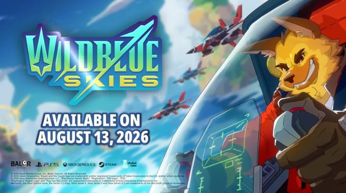 《Wild Blue Skies》8月14日发售 前星际火狐主创打造