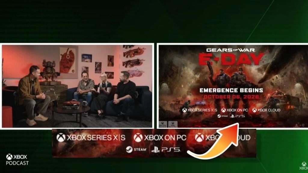 XBOX不慎上传含PS5标识的《战争机器：事变日》预告片