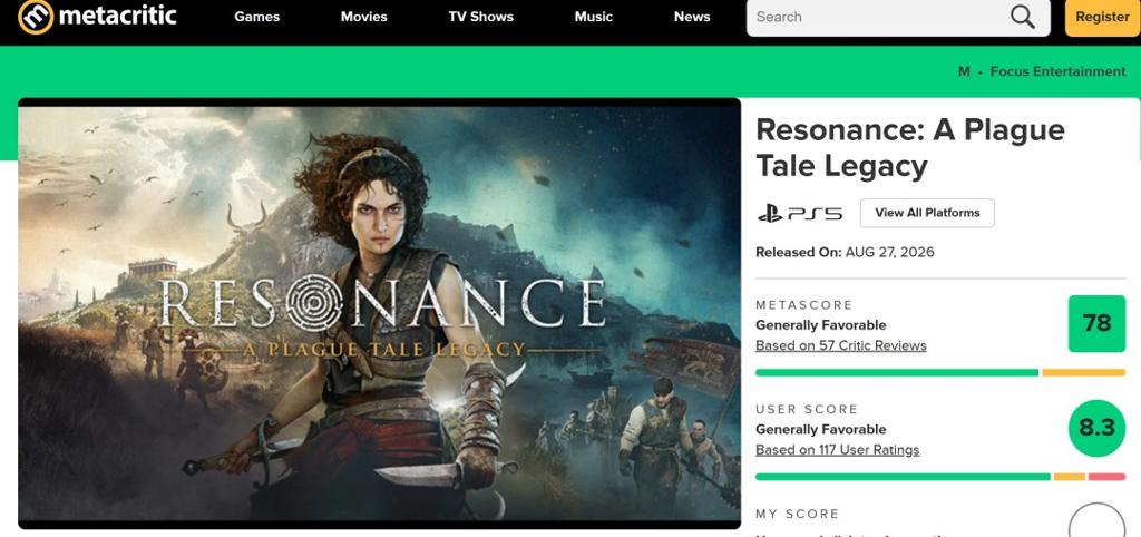 《共鸣：瘟疫传说传承》Steam特别好评 优化很棒